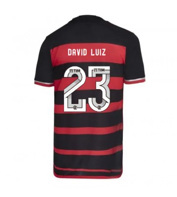 Flamengo David Luiz #23 Replika Hjemmebanetrøje 2024-25 Kortærmet